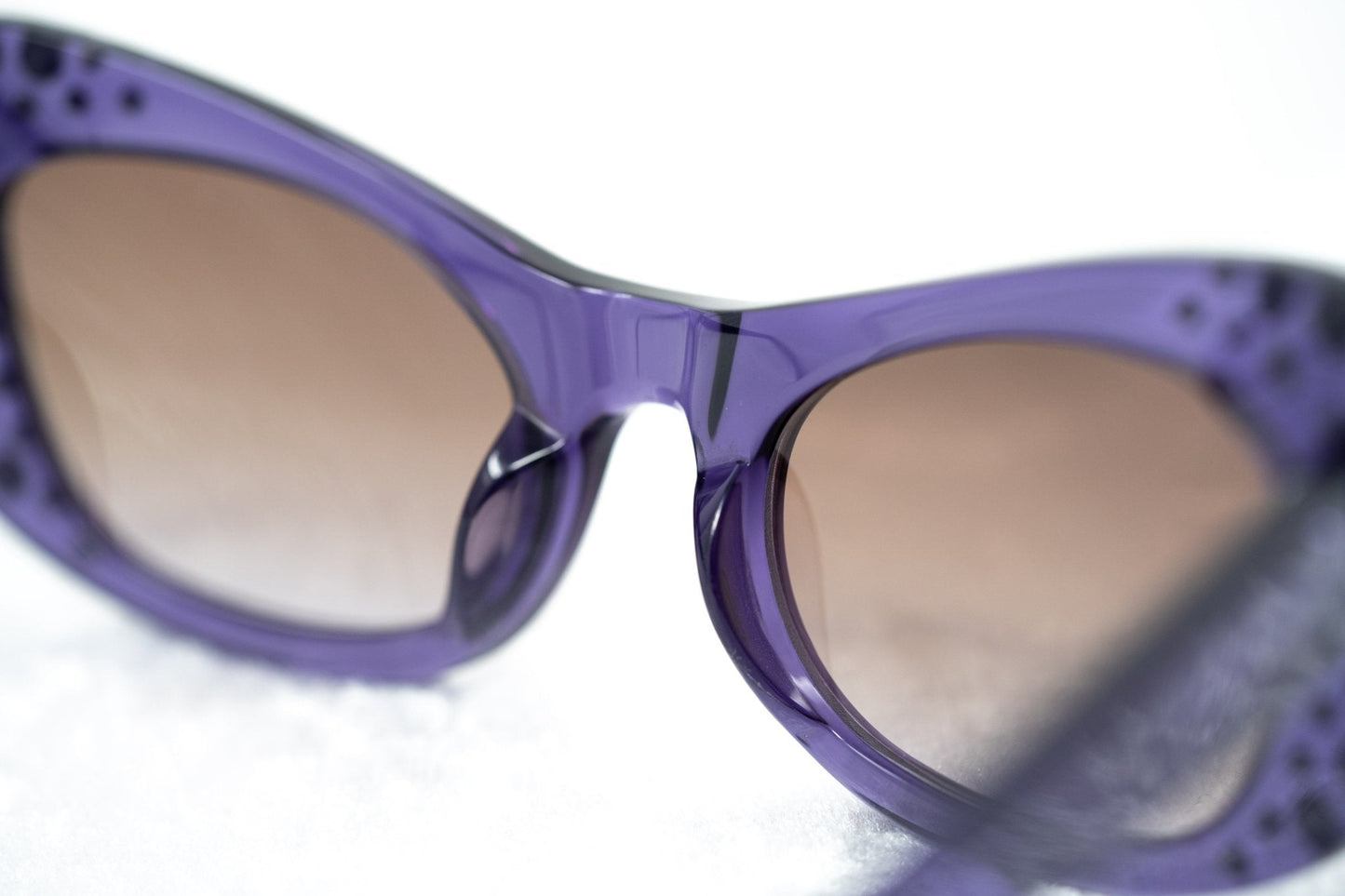 Agent Provocateur Ladies Sunglasses Butterfly Purple and Brown AP56C5SUN
