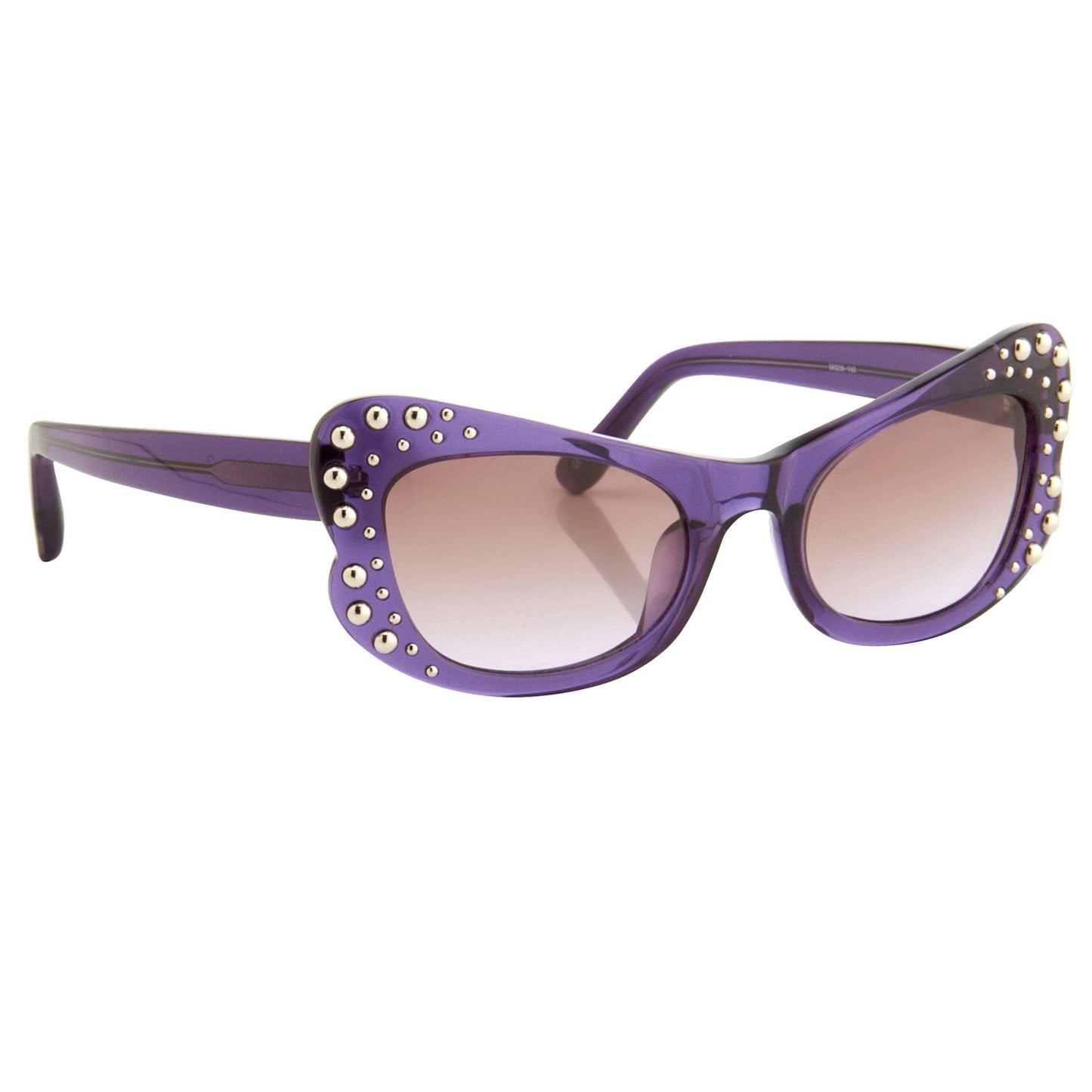 Agent Provocateur Ladies Sunglasses Butterfly Purple and Brown AP56C5SUN