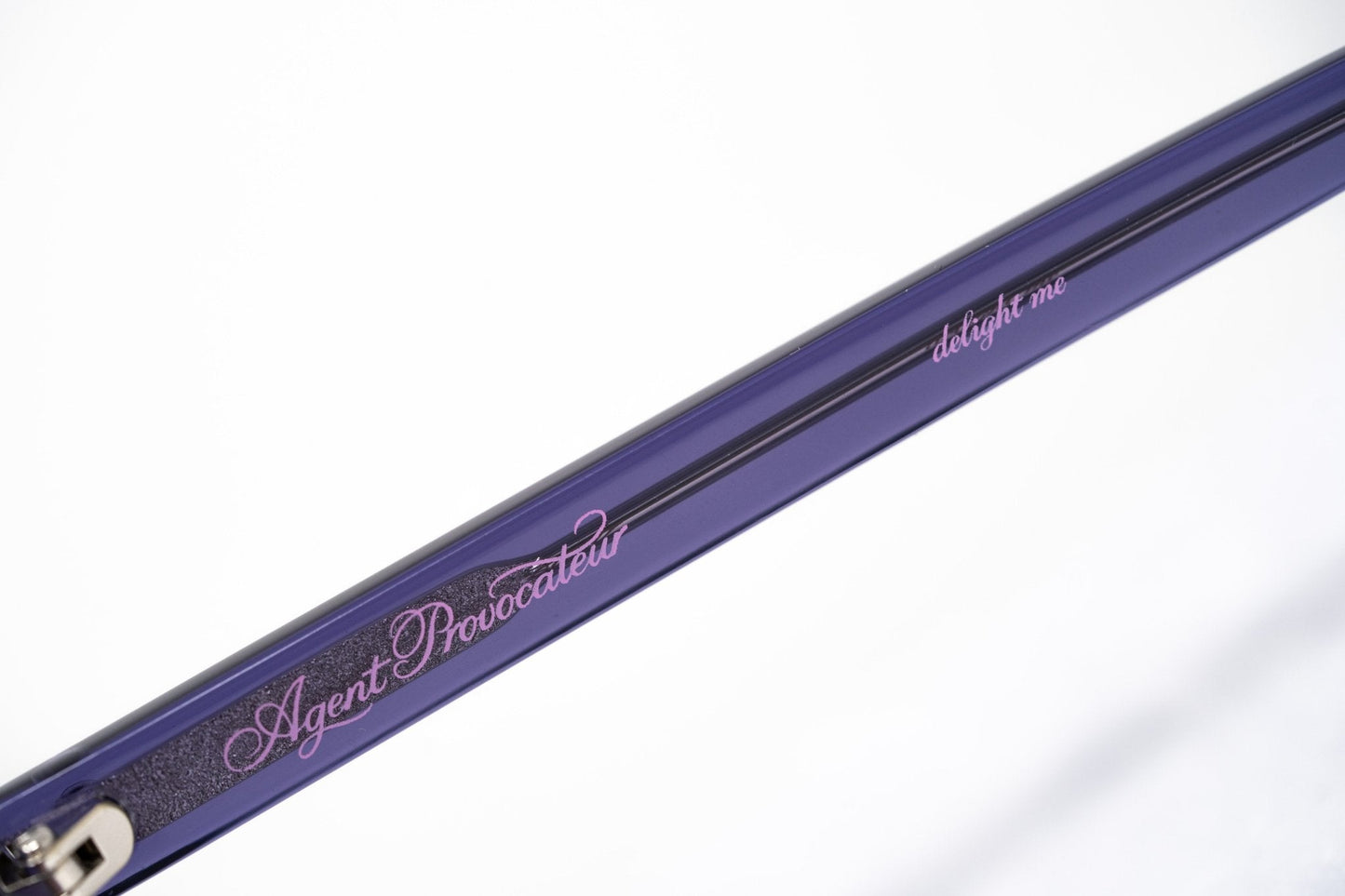Agent Provocateur Ladies Sunglasses Cat Eye Purple with Steel and Brown AP45C5SUN