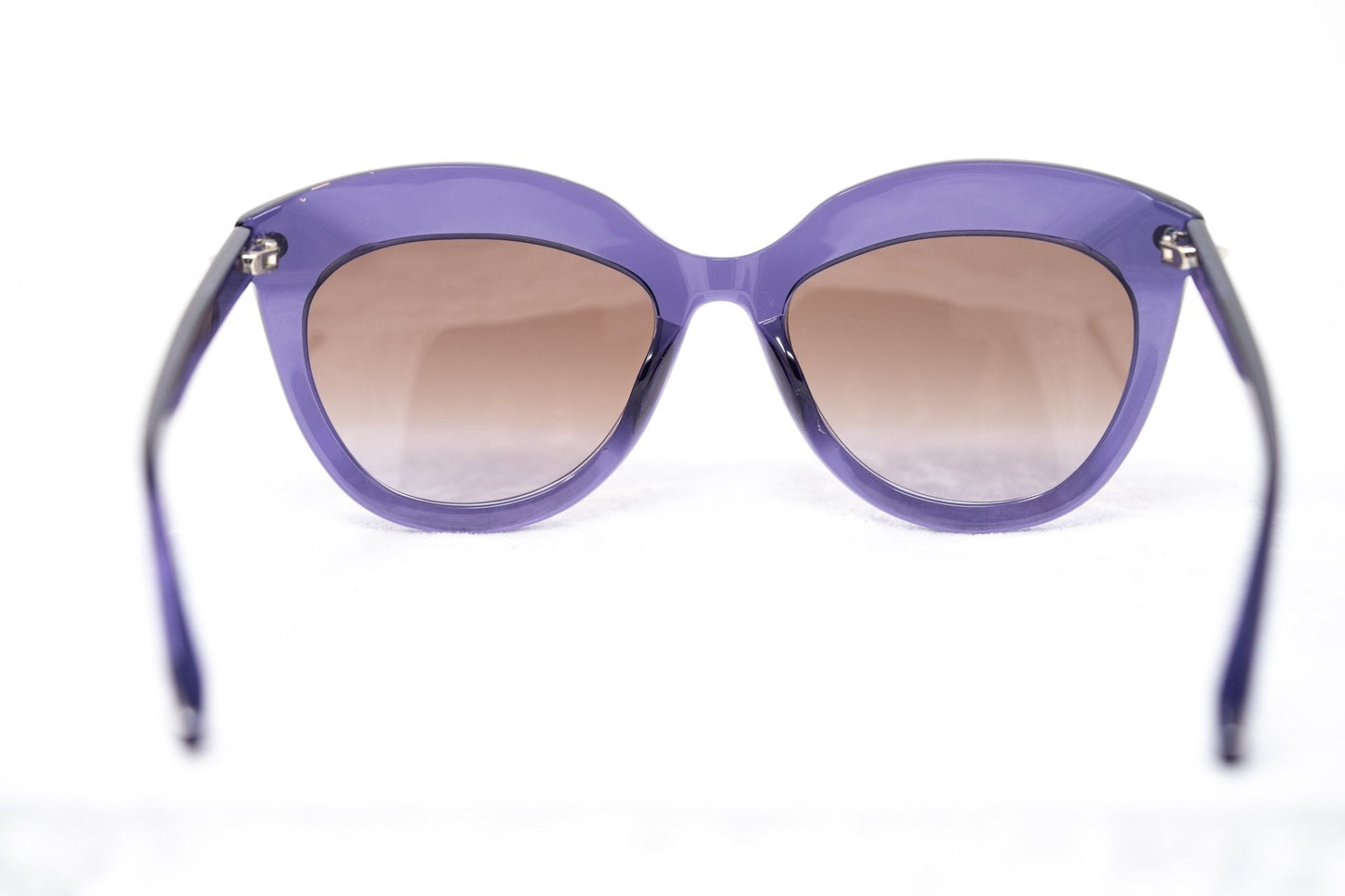 Agent Provocateur Ladies Sunglasses Cat Eye Purple with Steel and Brown AP45C5SUN