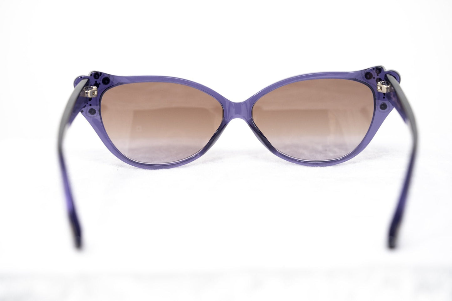 Agent Provocateur Sunglasses Cat Eye Purple and Brown