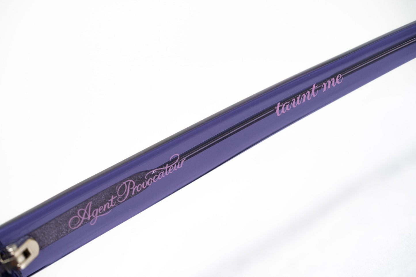 Agent Provocateur Sunglasses Cat Eye Purple and Brown