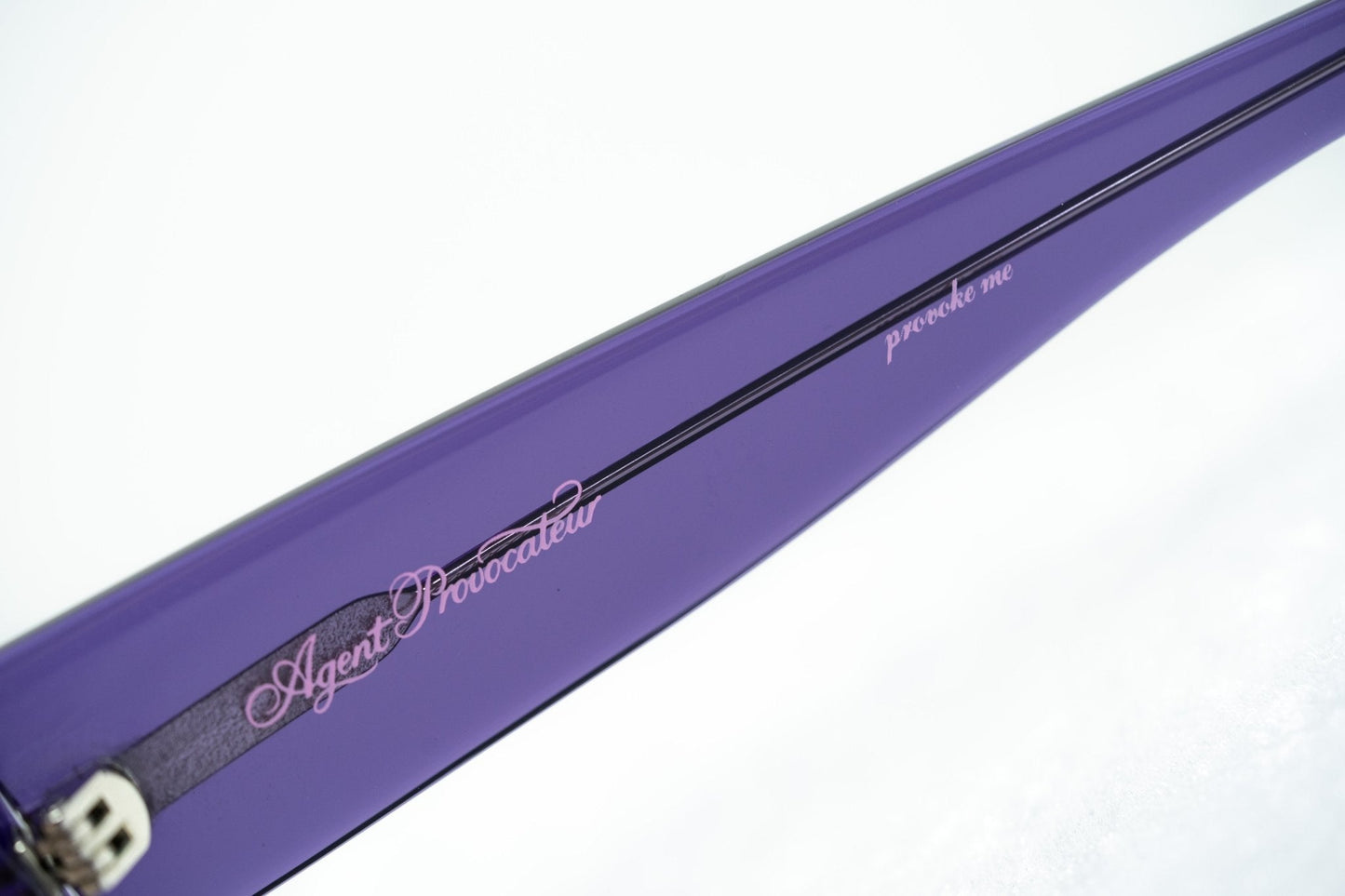 Agent Provocateur Sunglasses Round Purple and Brown