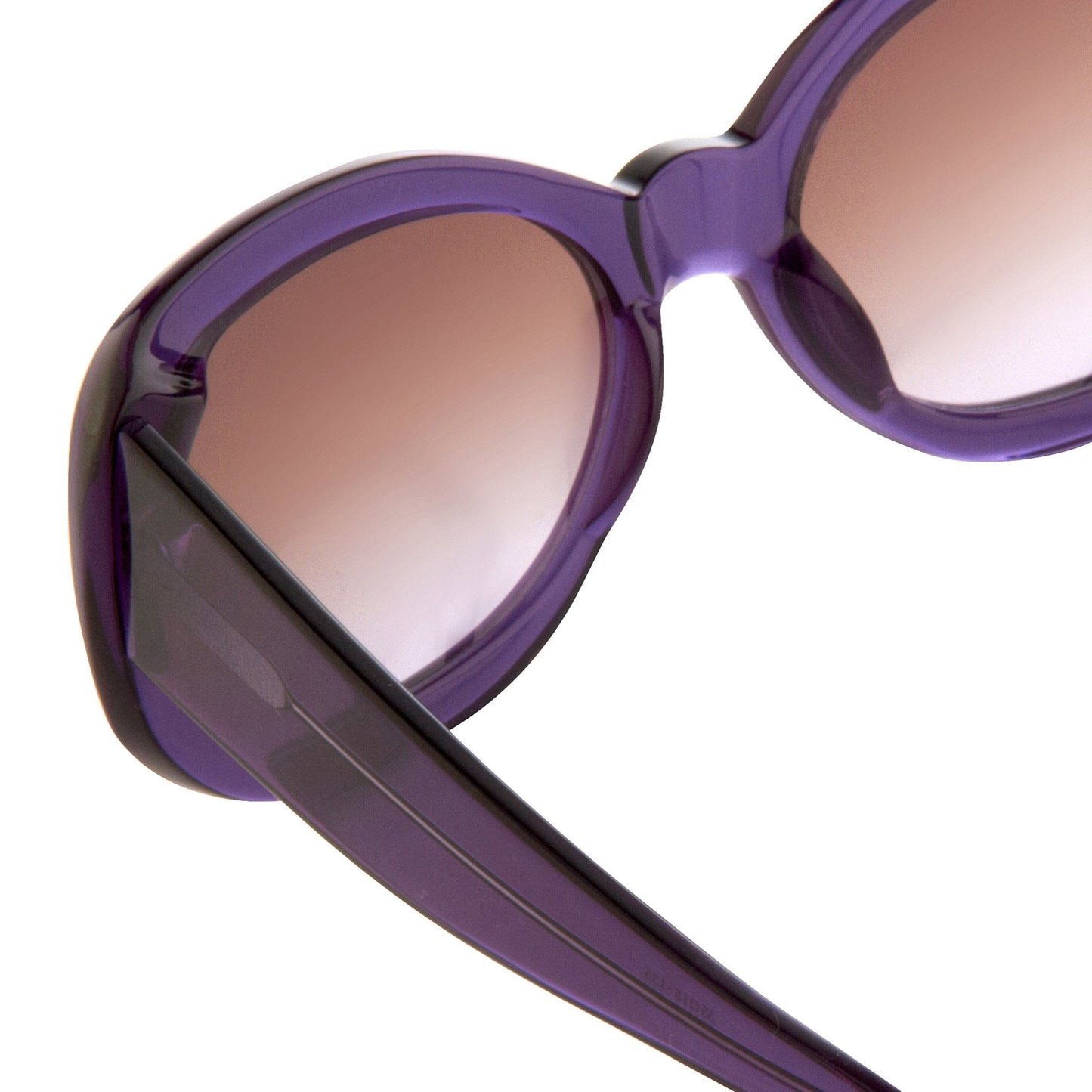 Agent Provocateur Sunglasses Round Purple and Brown