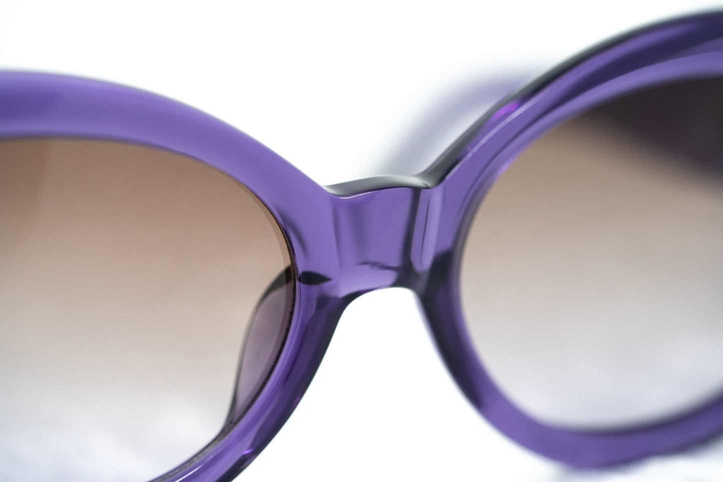 Agent Provocateur Sunglasses Round Purple and Brown