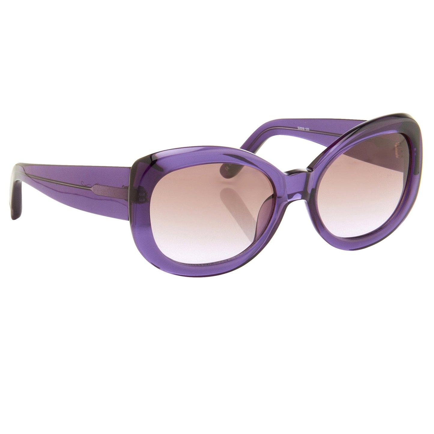 Agent Provocateur Sunglasses Round Purple and Brown