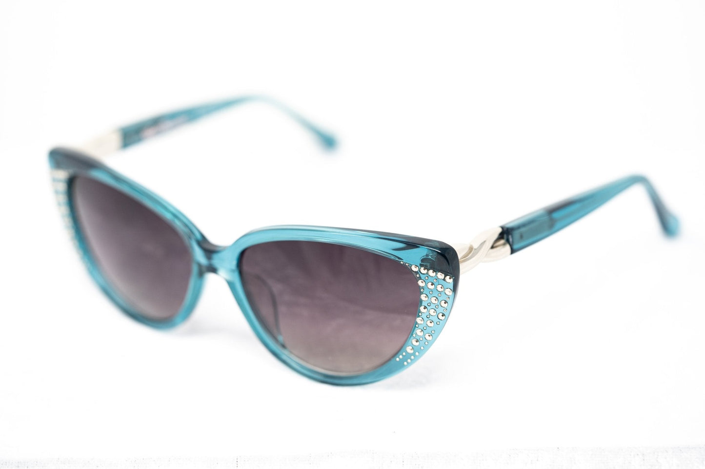 Agent Provocateur Sunglasses Cat Eye Blue with Steel and Grey