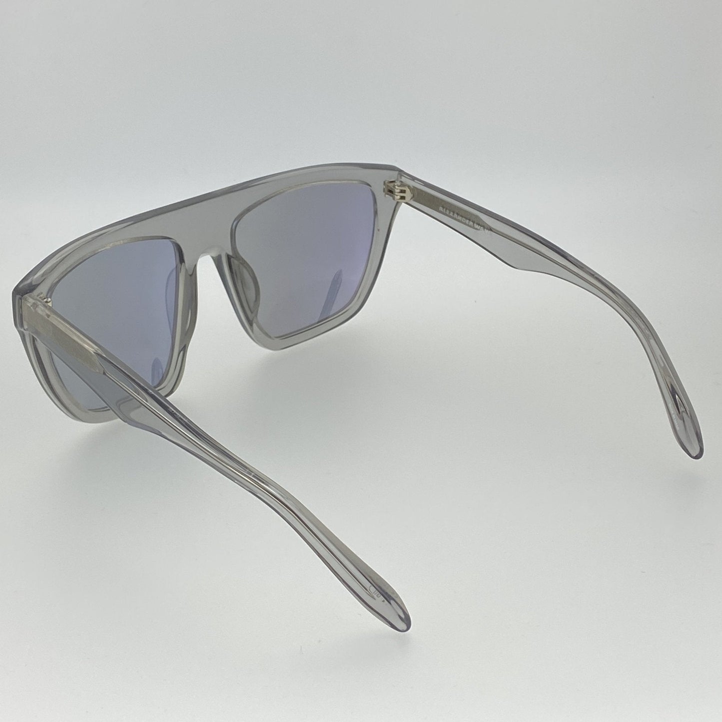 Alexander Wang Sunglasses Slanted Dark Grey and Blue