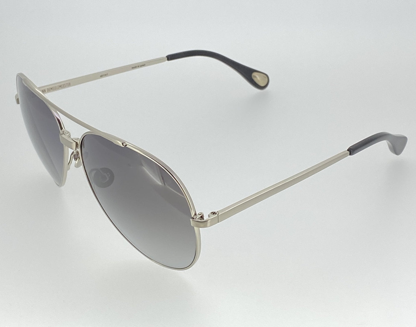 Ann Demeulemeester Men's Sunglasses White Gold and Grey AD14C1SUN