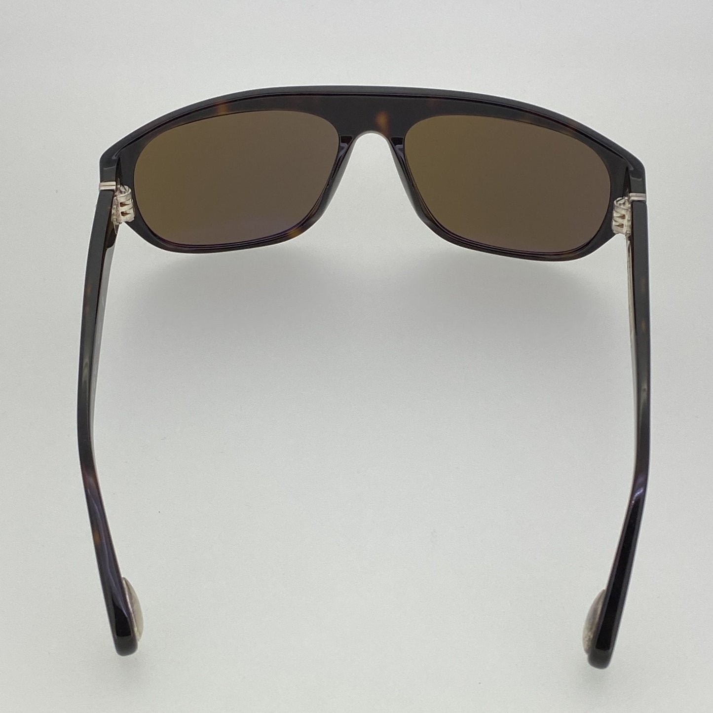 Ann Demeulemeester Sunglasses Flat Top Tortoise Shell and Brown