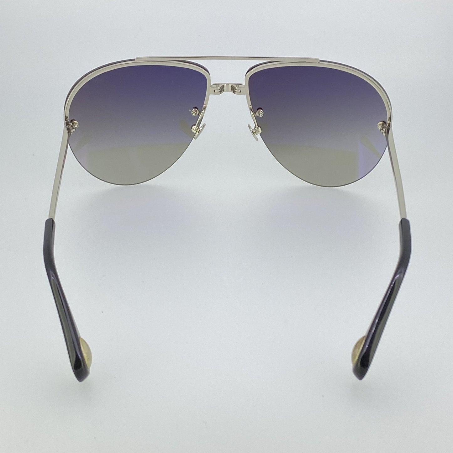 Ann Demeulemeester Men's Sunglasses White Gold and Gray AD13C1SUN