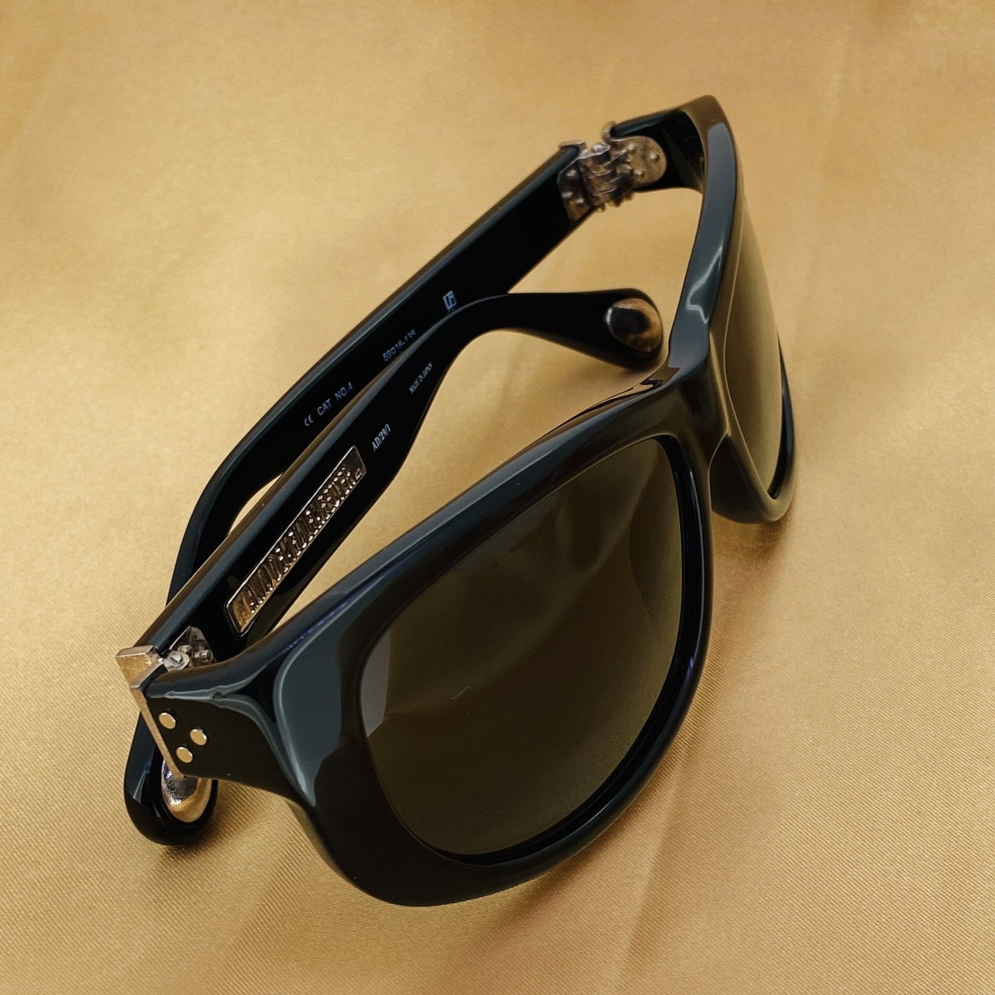 Ann Demeulemeester Sunglasses Cat Eye Black and Grey