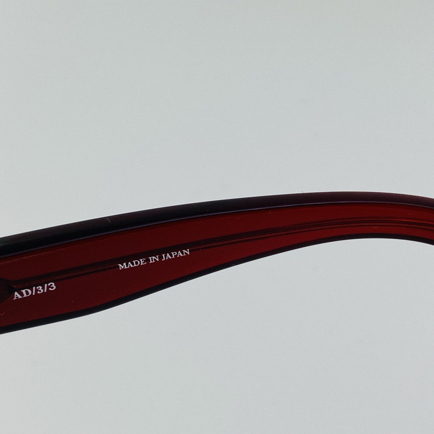 Ann Demeulemeester Sunglasses D-Frame Bordeaux Red and Blue