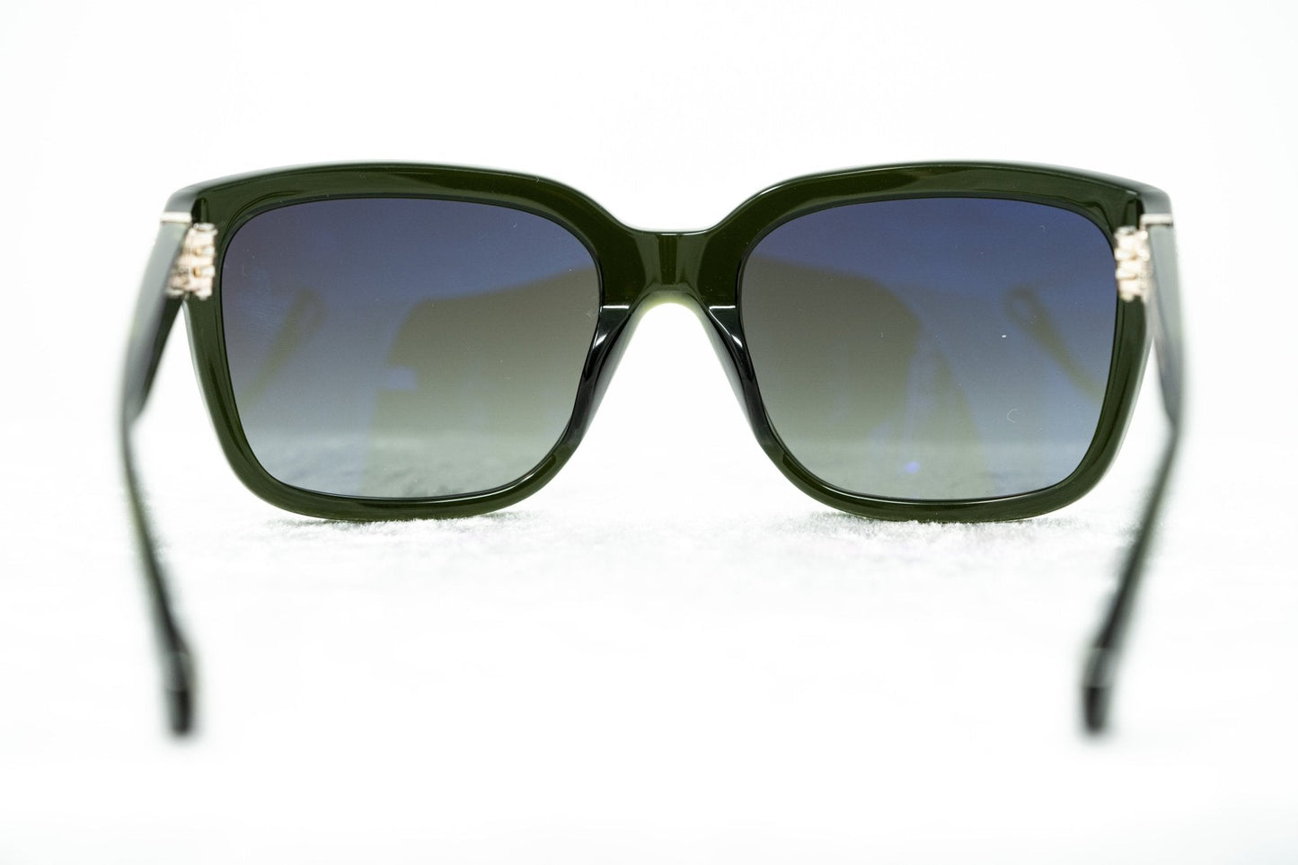 Ann Demeulemeester Sunglasses D-Frame Green