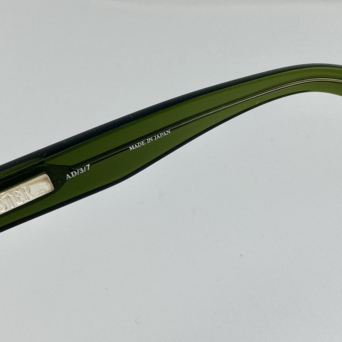 Ann Demeulemeester Sunglasses D-Frame Green and Green Graduated AD3C7SUN