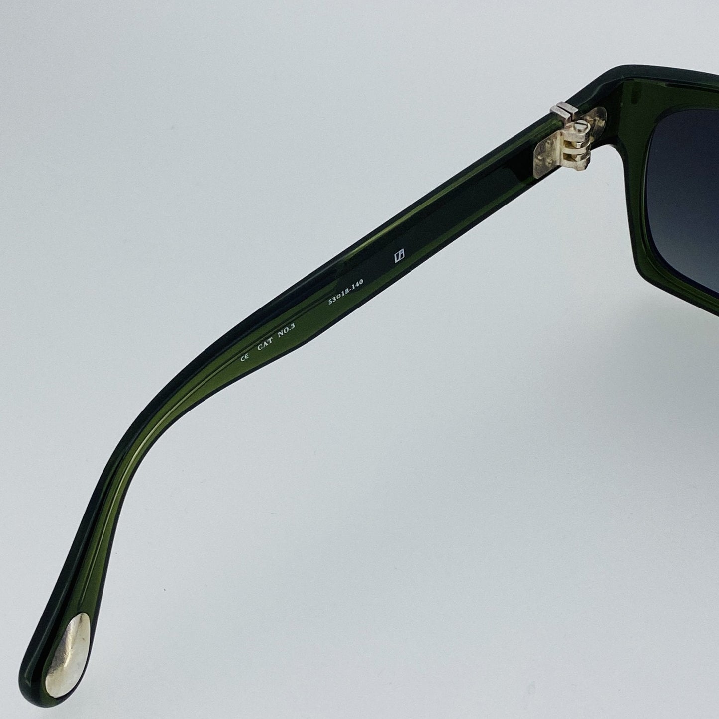 Ann Demeulemeester Sunglasses D-Frame Green and Green Graduated AD3C7SUN