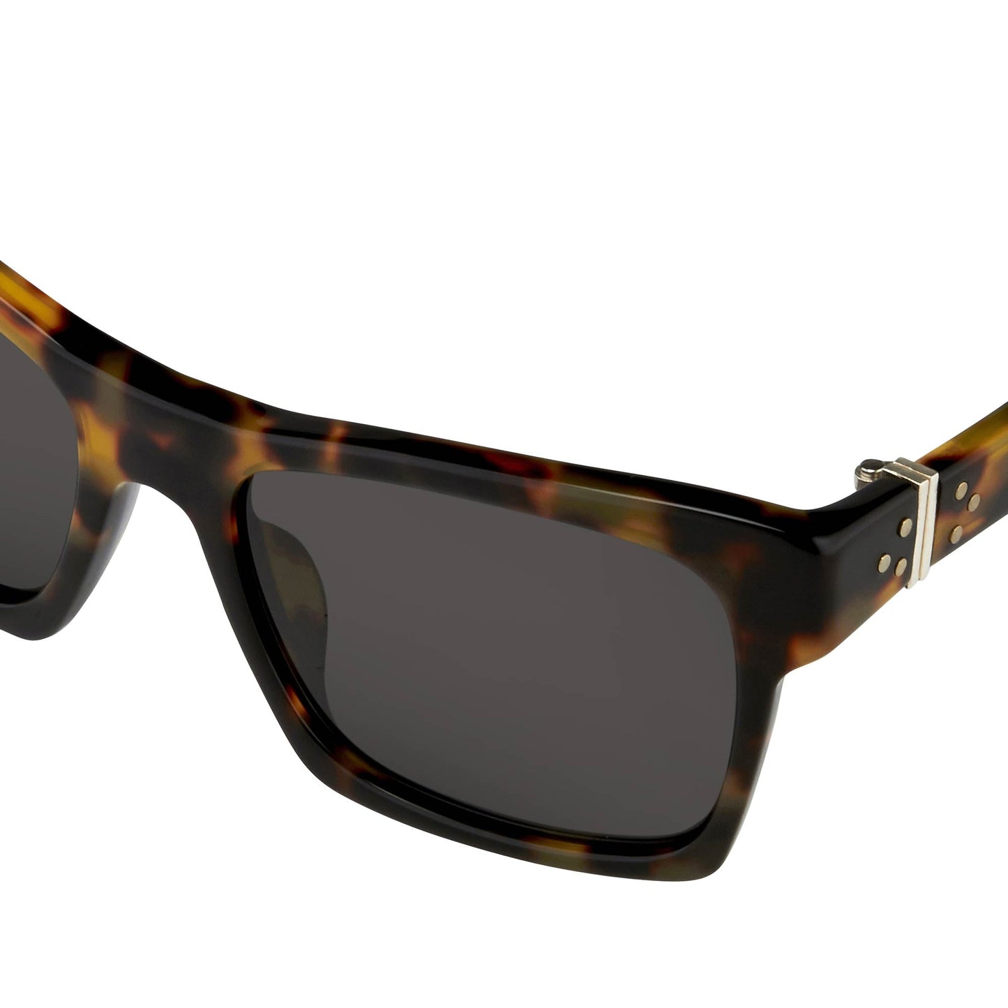 Ann Demeulemeester Sunglasses D-Frame Tortoise and Grey