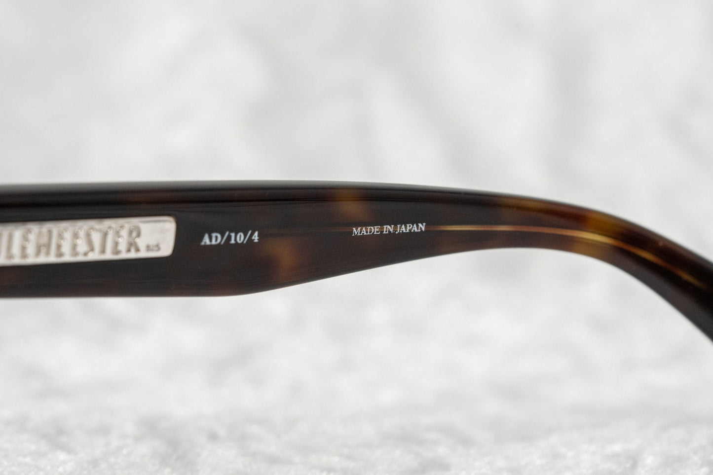 Ann Demeulemeester Sunglasses Flat Top Amber Tortoise Shell and Brown AD10C4SUN