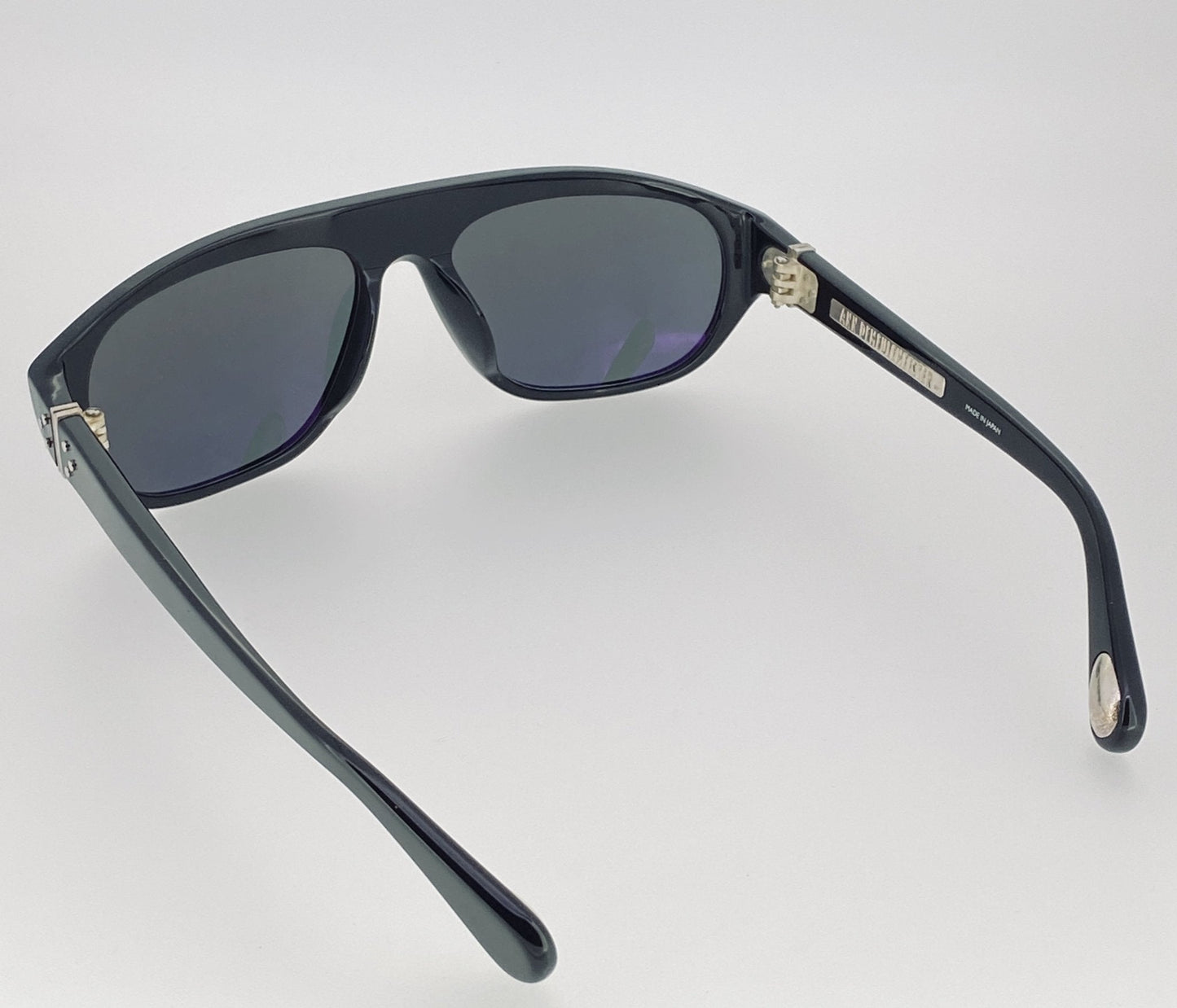Ann Demeulemeester Sunglasses Flat Top Black and Grey