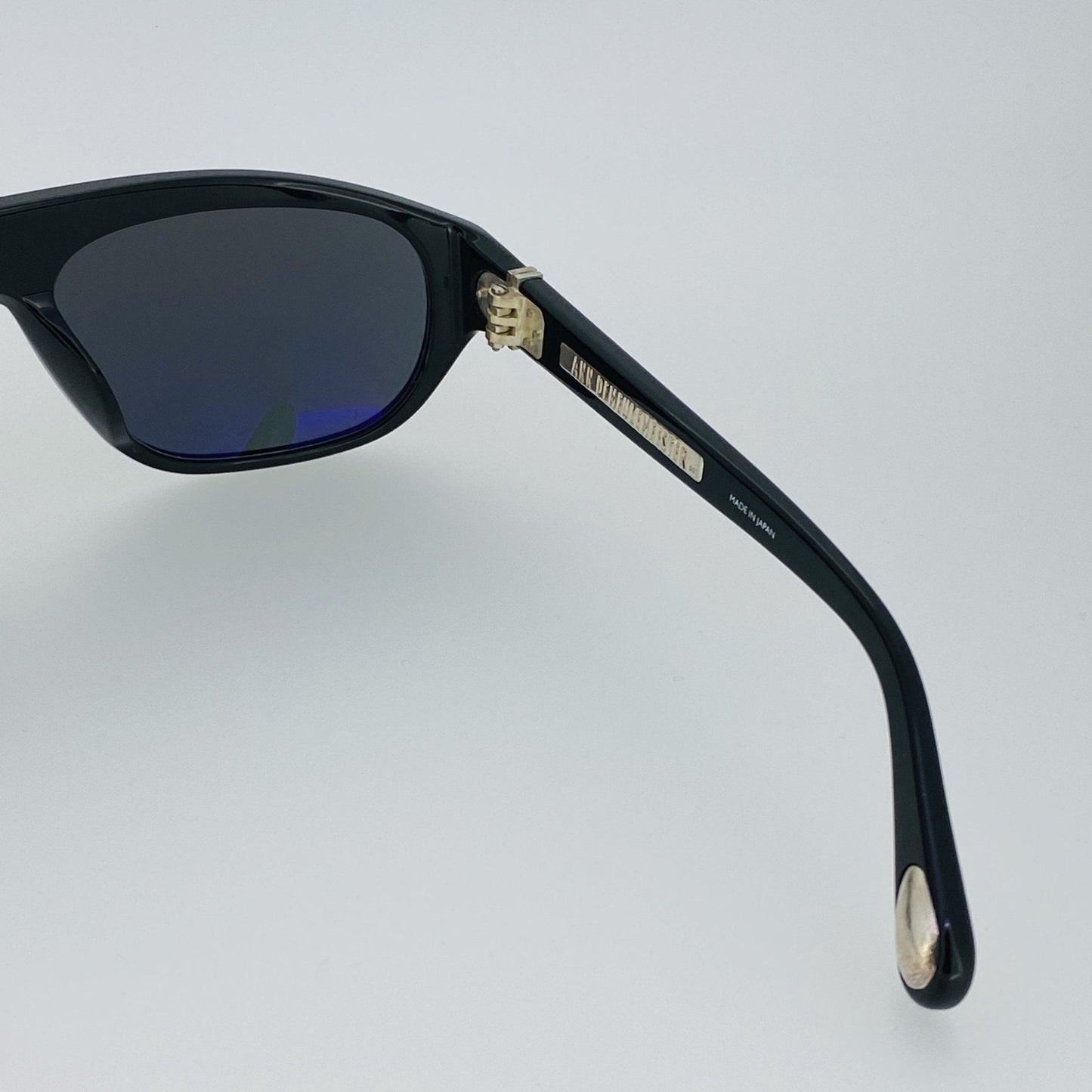 Ann Demeulemeester Sunglasses Flat Top Black and Grey