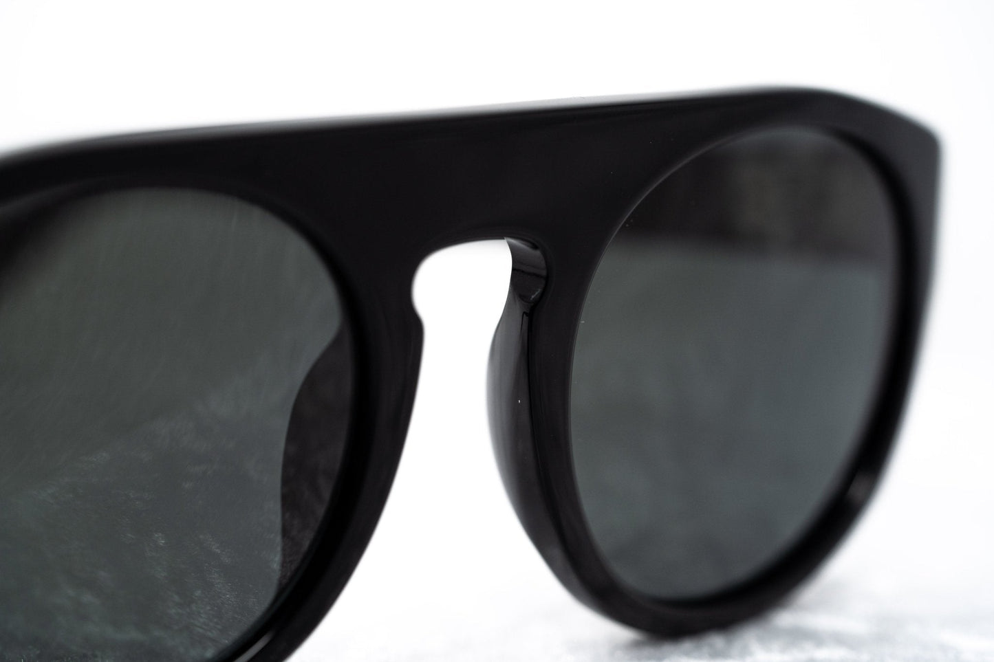 Ann Demeulemeester Sunglasses Flat Top Black and Grey Gradient AD10C1SUN