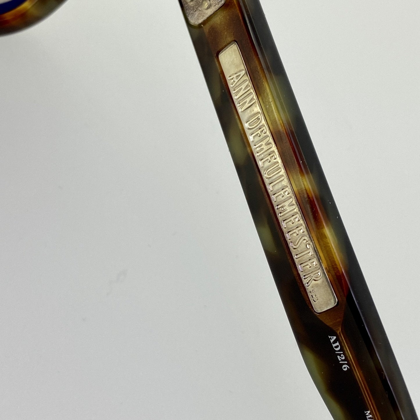 Ann Demeulemeester Sunglasses Flat Top Black and Brown