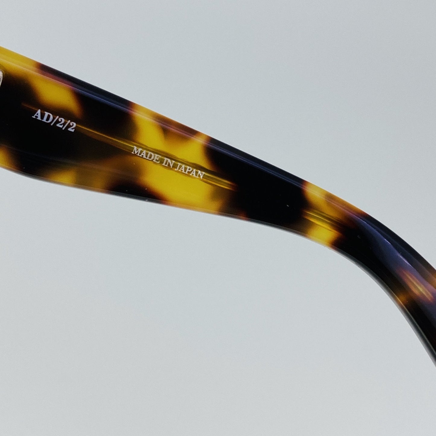 Ann Demeulemeester Men's Sunglasses Flat Top Tortoise and Grey AD2C2SUN