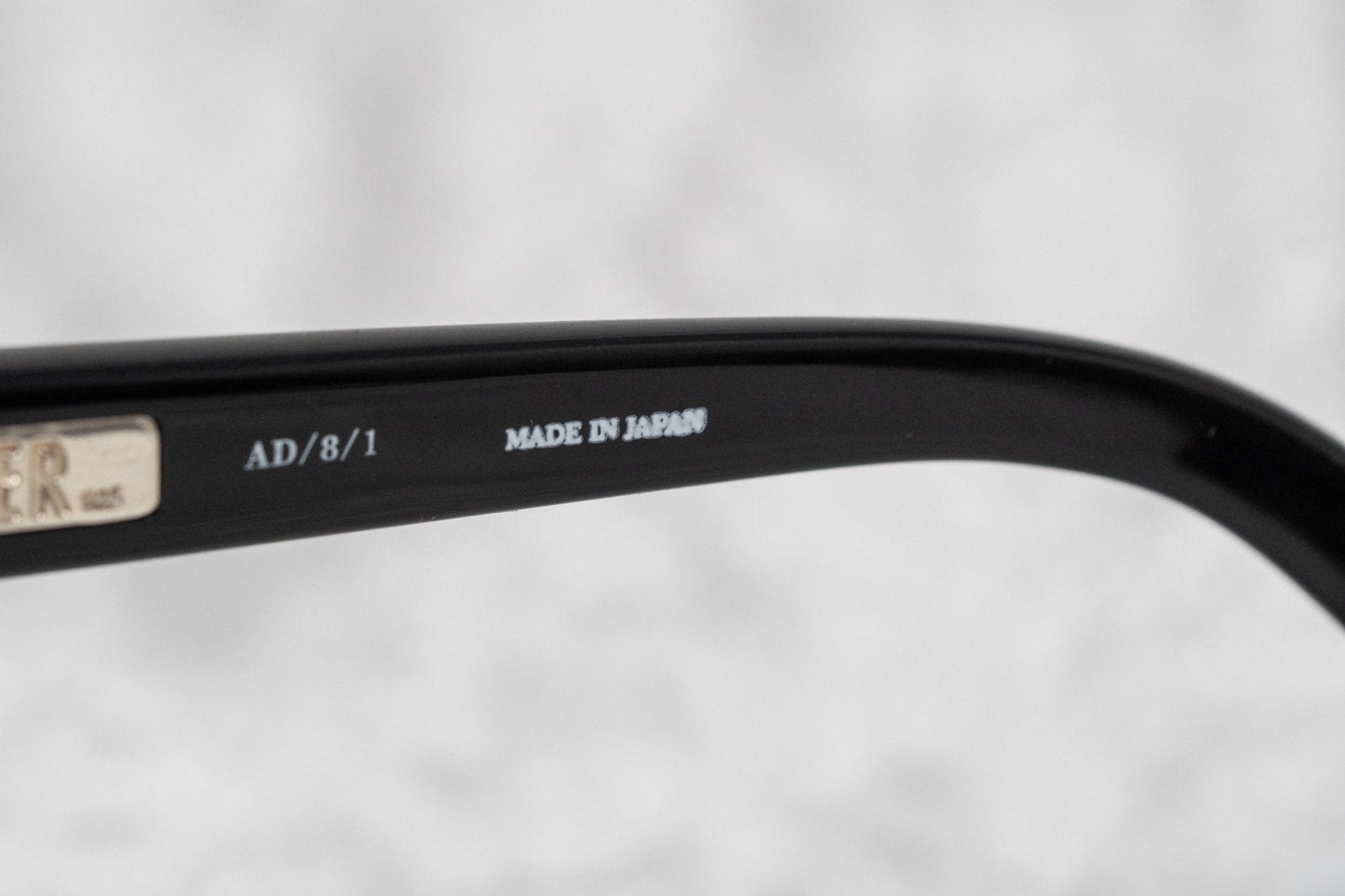 Ann Demeulemeester Ladies Sunglasses Oval Black and Grey AD8C1SUN