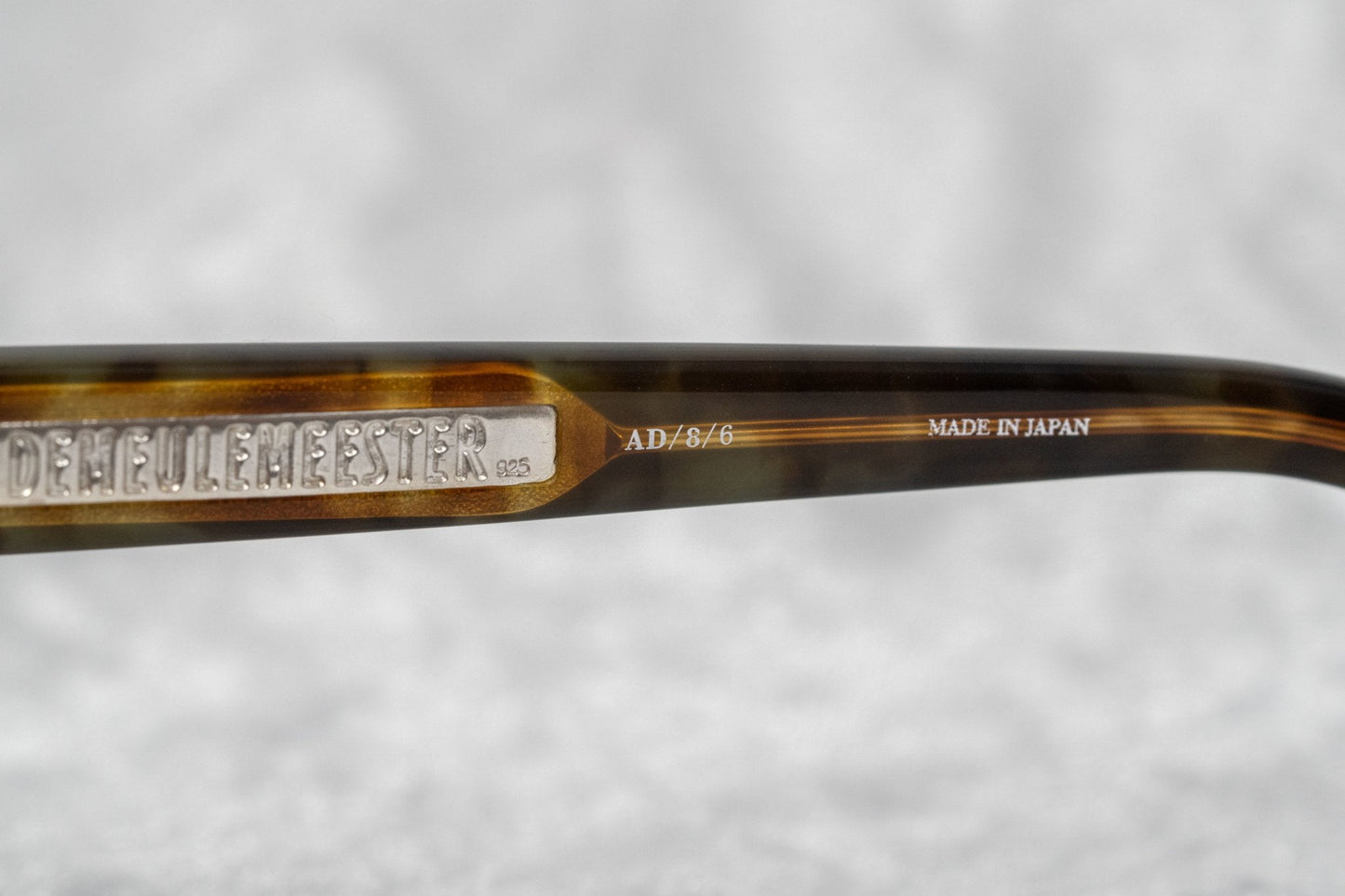 Ann Demeulemeester Ladies Sunglasses Oval Black and Brown Graduated AD8C6SUN