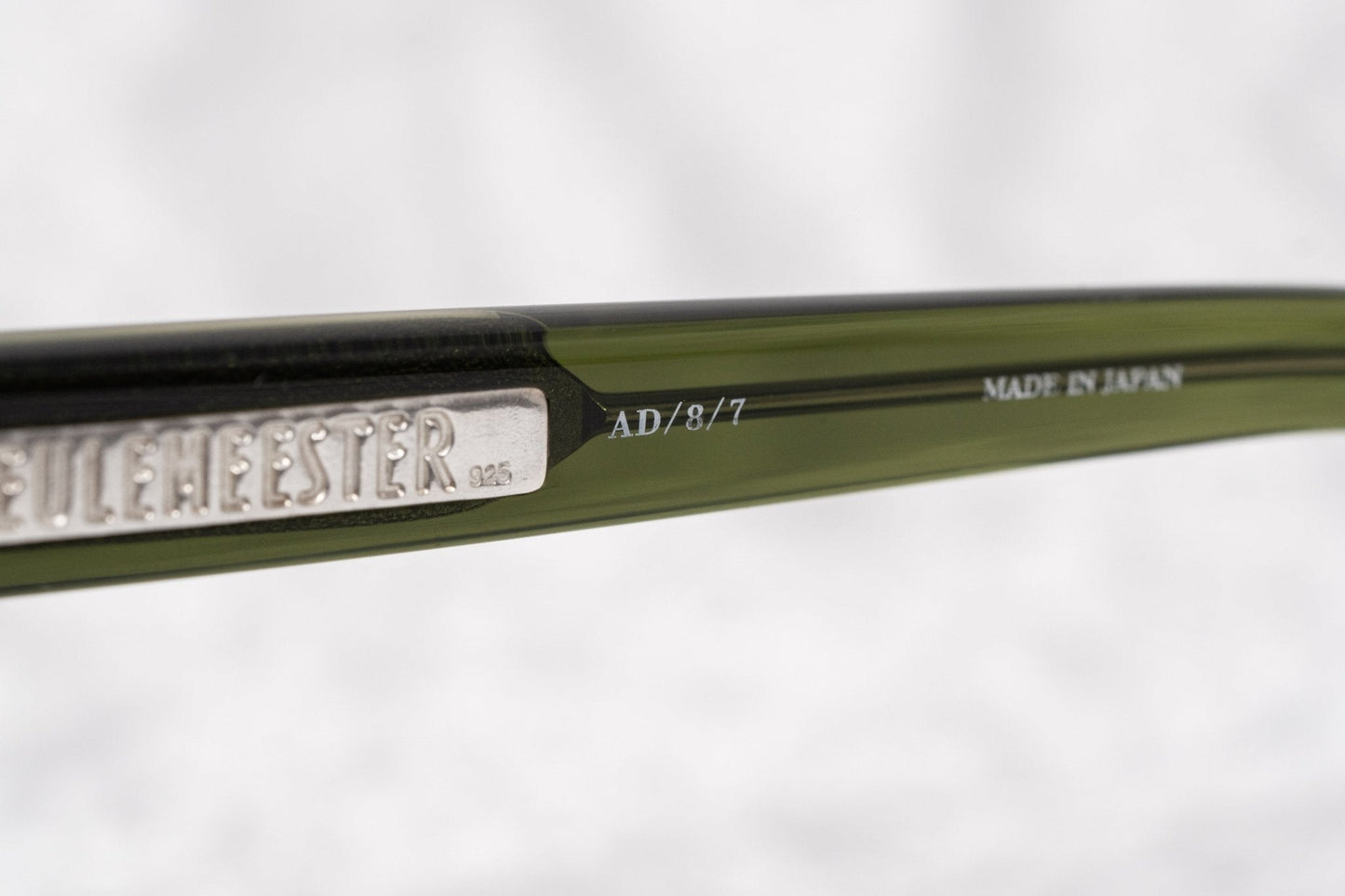 Ann Demeulemeester Sunglasses Oval Green and Purple