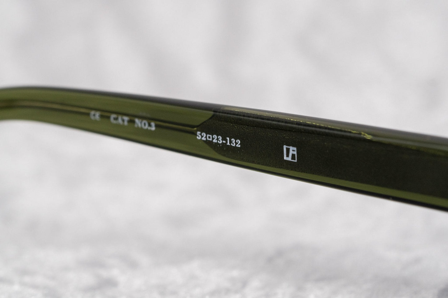 Ann Demeulemeester Sunglasses Oval Green and Purple