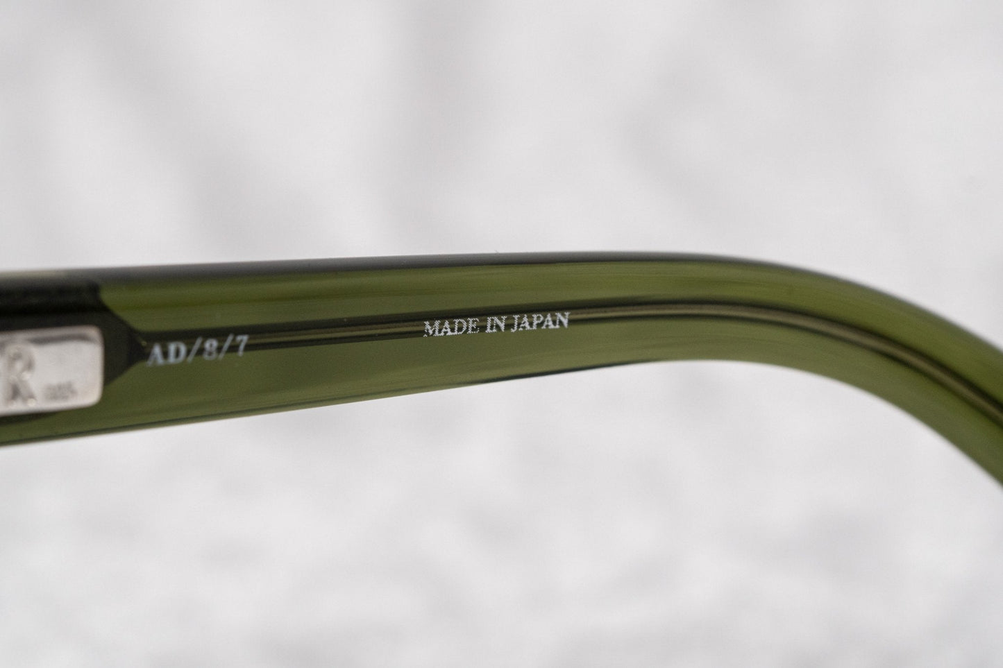 Ann Demeulemeester Sunglasses Oval Green and Purple