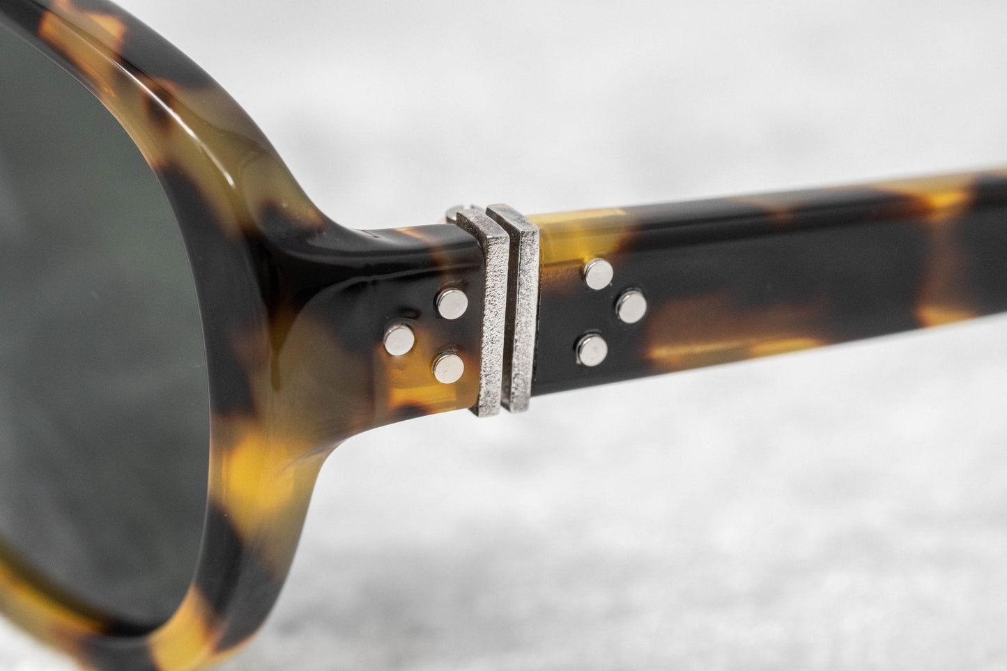 Ann Demeulemeester Ladies Sunglasses Oval Tortoise Shell and Grey AD8C2SUN