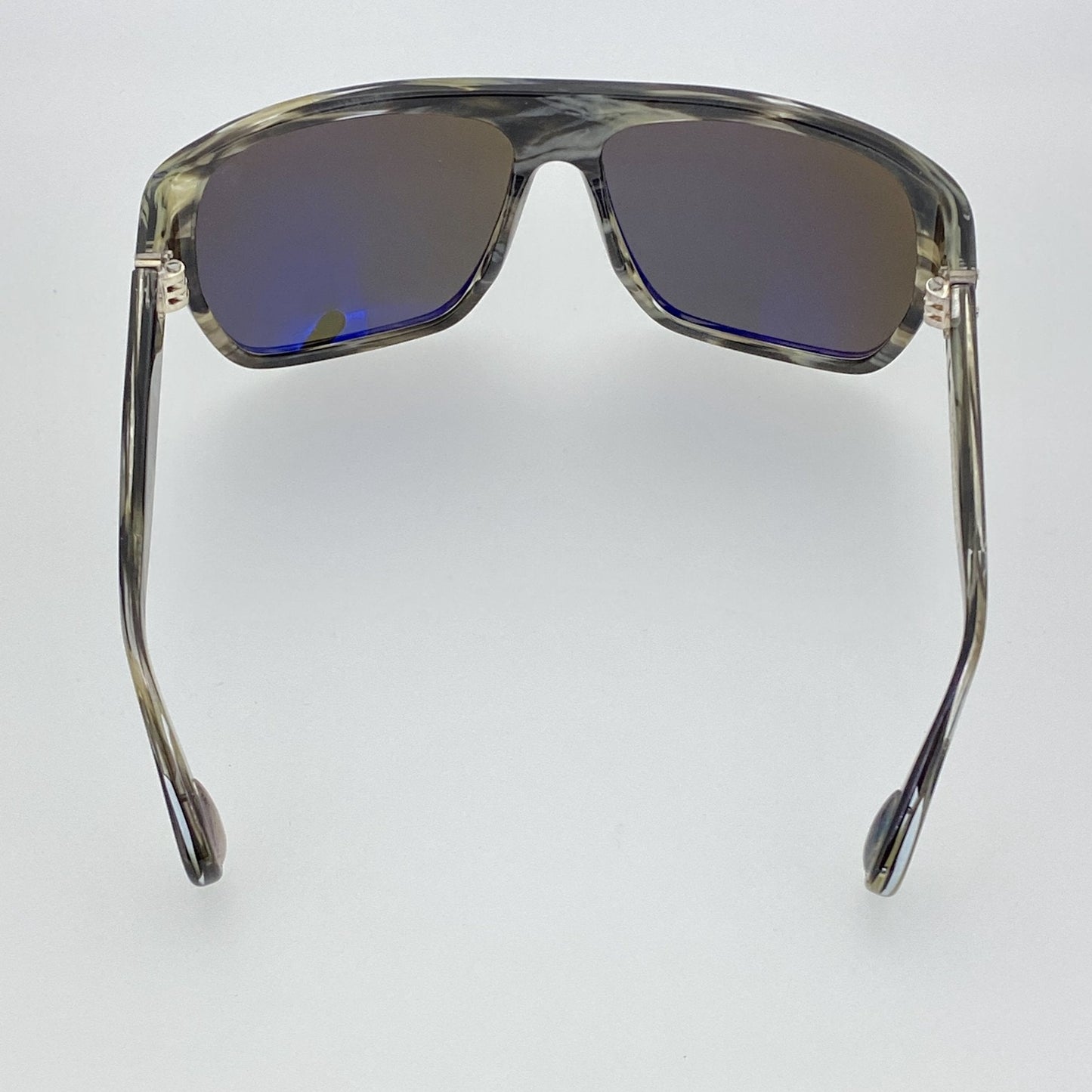 Ann Demeulemeester Men's Sunglasses Oversized Brown and Green AD31C3SUN