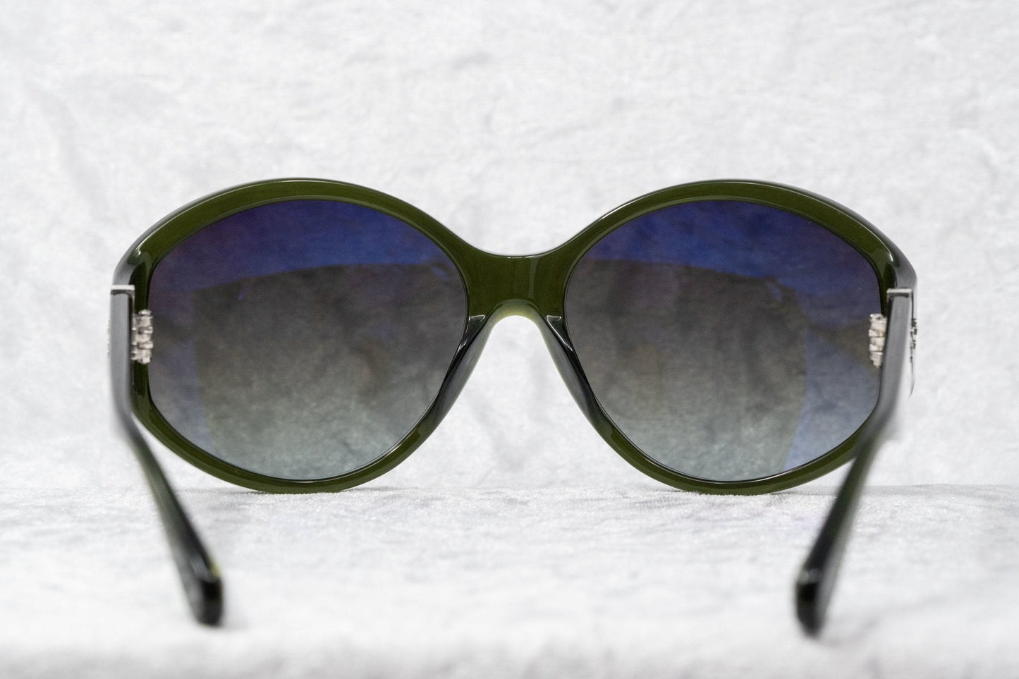 Ann Demeulemeester Ladies Sunglasses Oversized Green AD6C7SUN