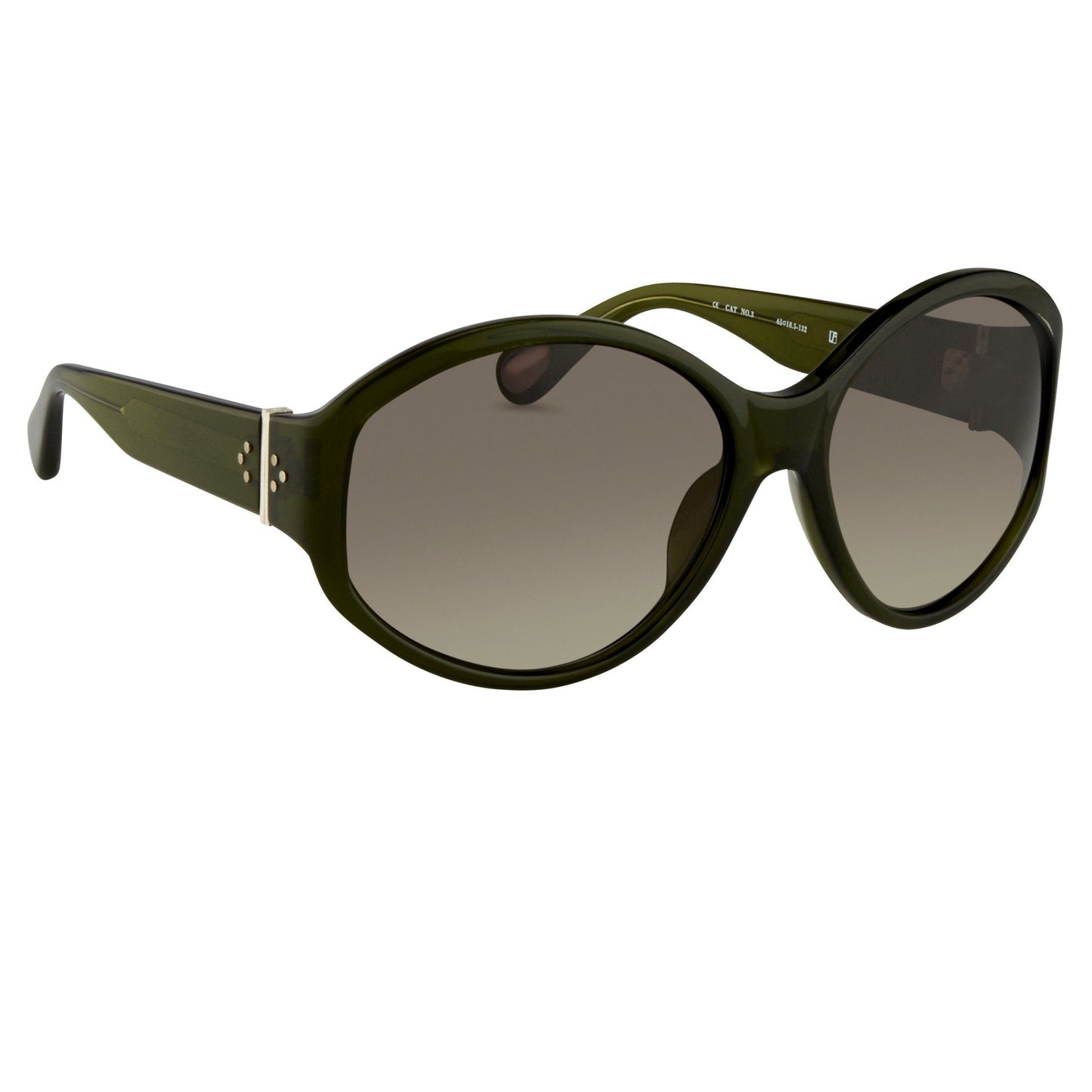Ann Demeulemeester Ladies Sunglasses Oversized Green AD6C7SUN