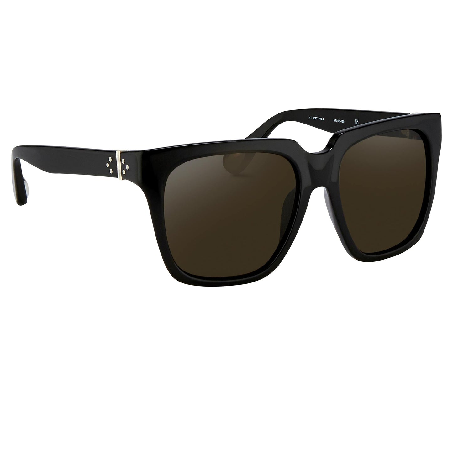 Ann Demeulemeester Men's Sunglasses Oversized Black and Grey AD21C1SUN
