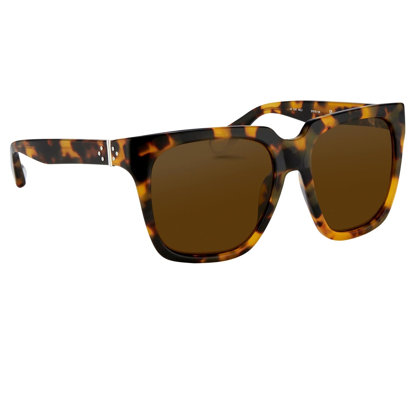 Ann Demeulemeester Sunglasses Oversized Tortoise Shell and Brown
