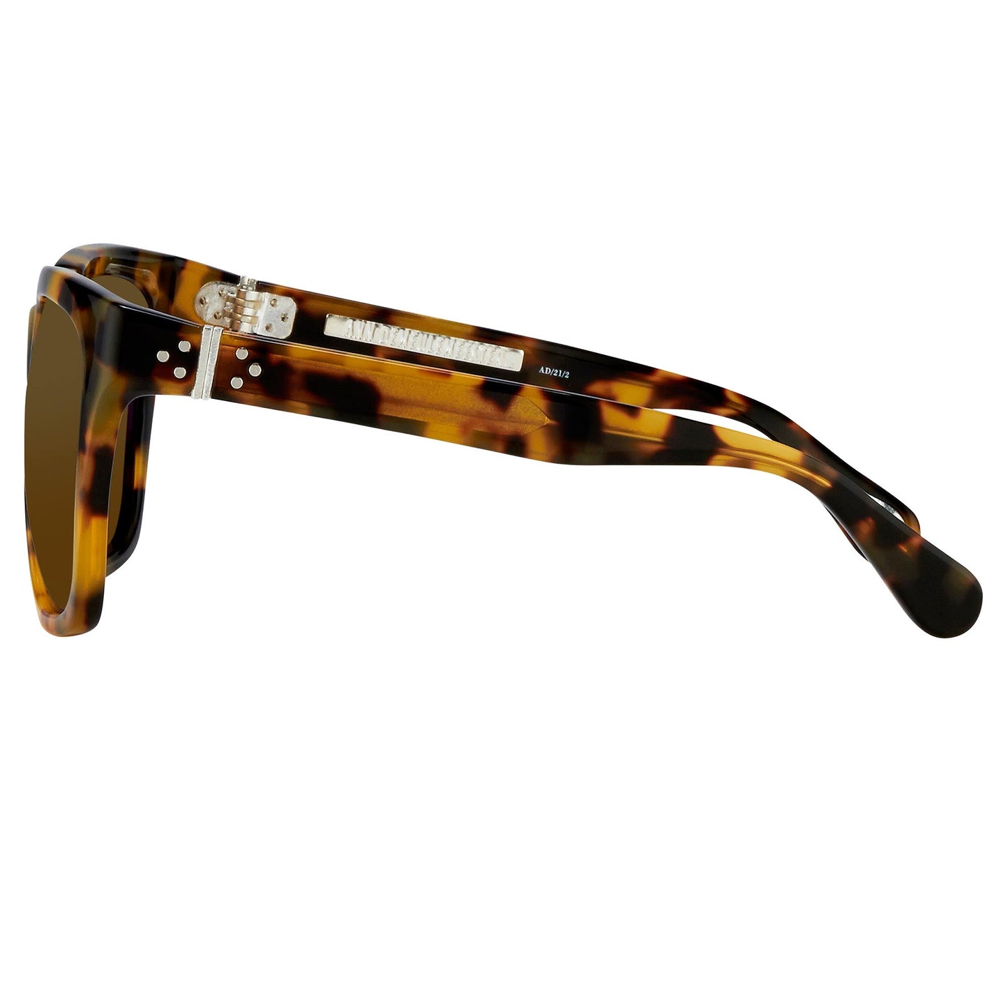 Ann Demeulemeester Sunglasses Oversized Tortoise Shell and Brown