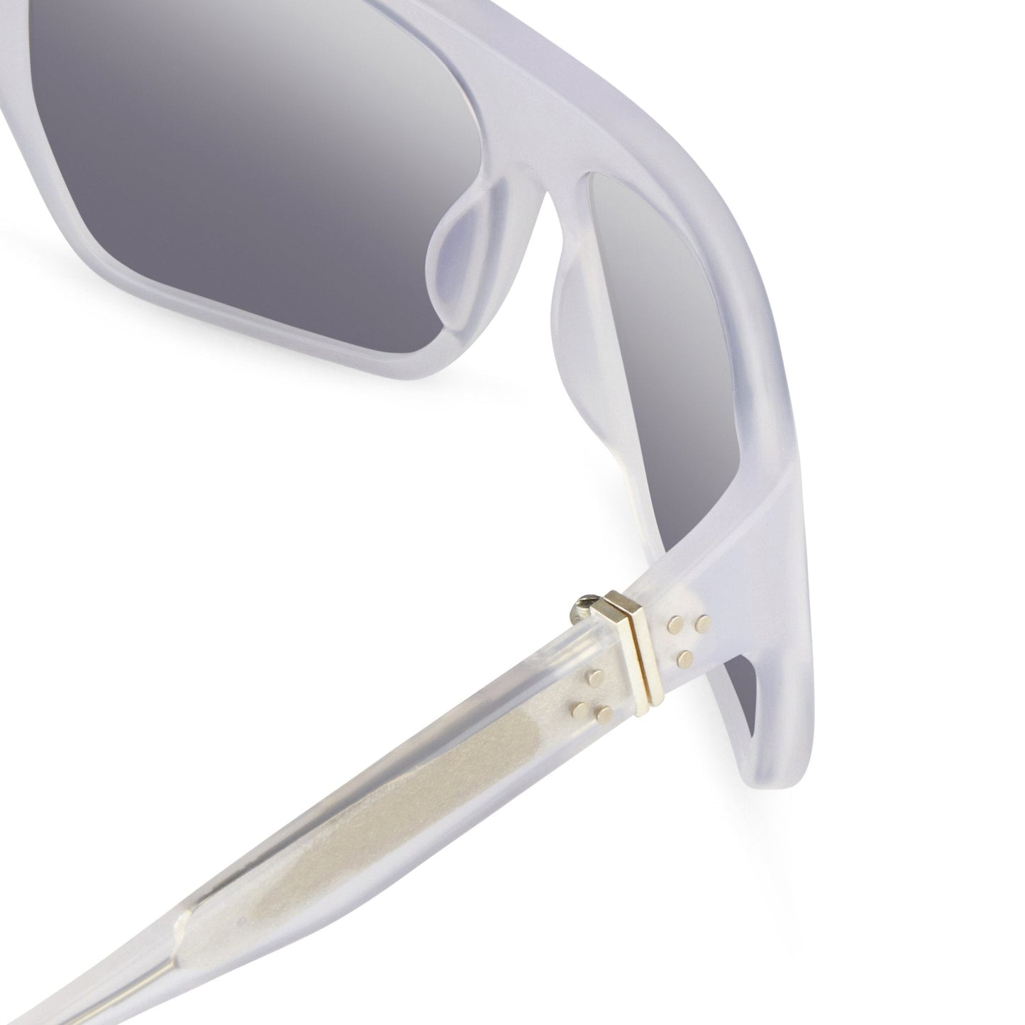 Ann Demeulemeester Sunglasses Oversized White and Grey AD31C4SUN