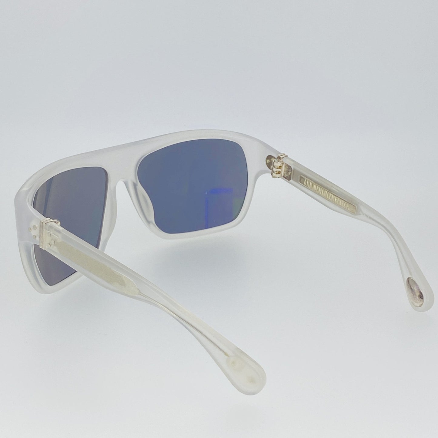 Ann Demeulemeester Sunglasses Oversized White and Grey AD31C4SUN