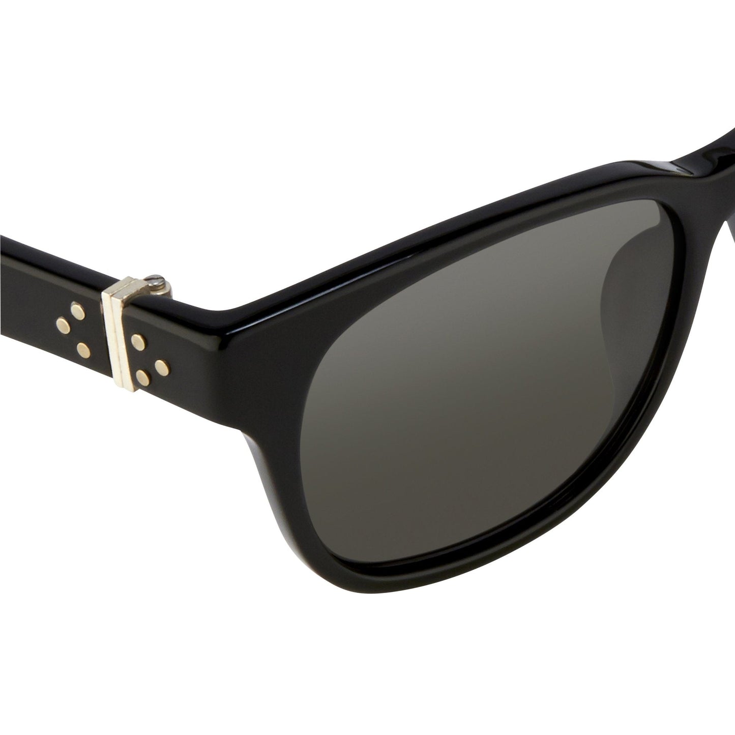 Ann Demeulemeester Sunglasses Rectangular Black and Grey