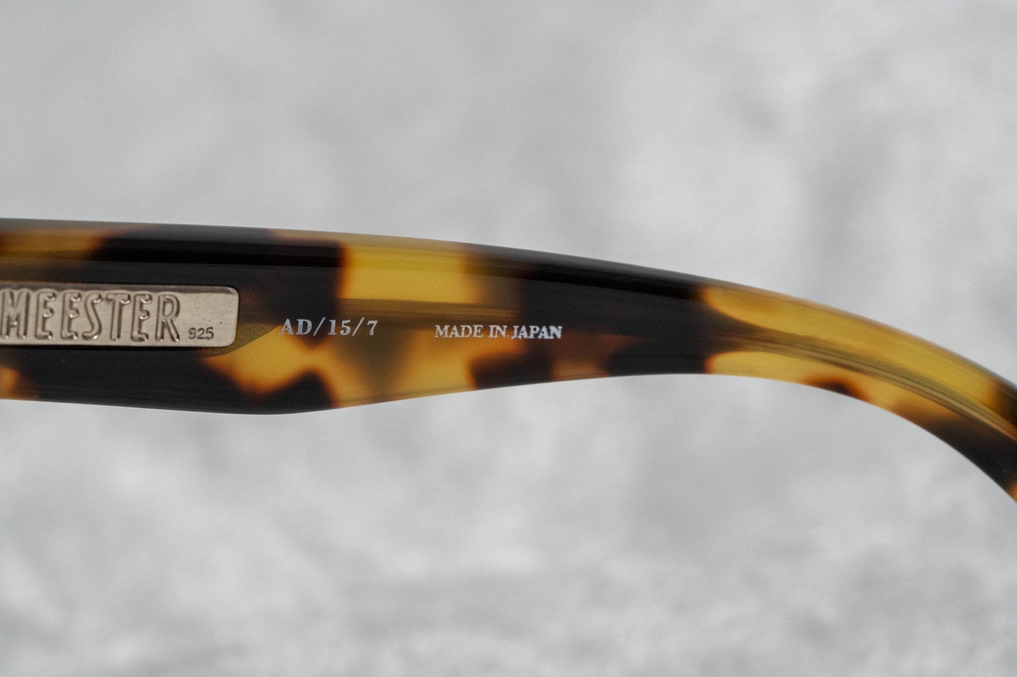 Ann Demeulemeester Sunglasses Rectangular Tortoise Shell and Grey