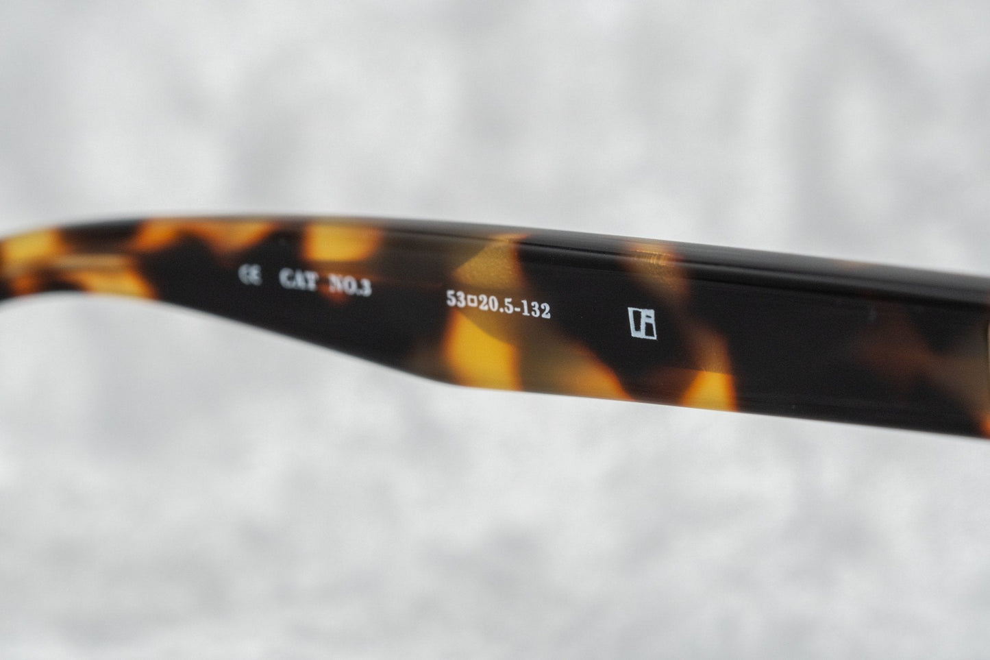 Ann Demeulemeester Sunglasses Rectangular Tortoise Shell and Grey