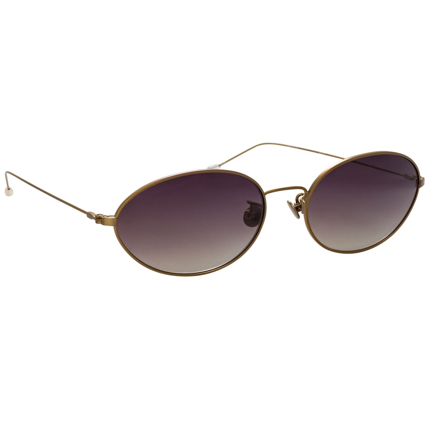 Ann Demeulemeester Sunglasses Oval Bronze and Grey AD62C3SUN