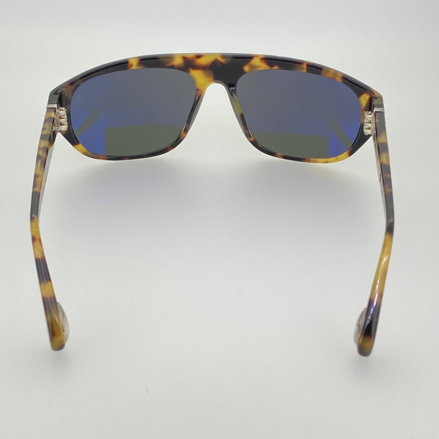 Ann Demeulemeester Men's Sunglasses Flat Top Tortoise Shell and Grey AD1C2SUN