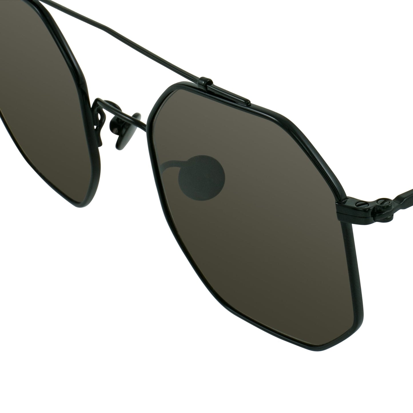 Ann Demeulemeester Sunglasses Square Black and Grey AD52C1SUN