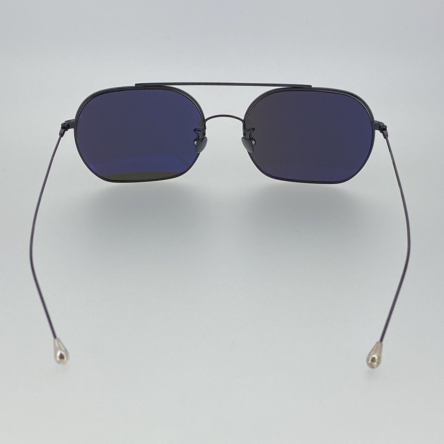 Ann Demeulemeester Sunglasses Shiny Black and Grey
