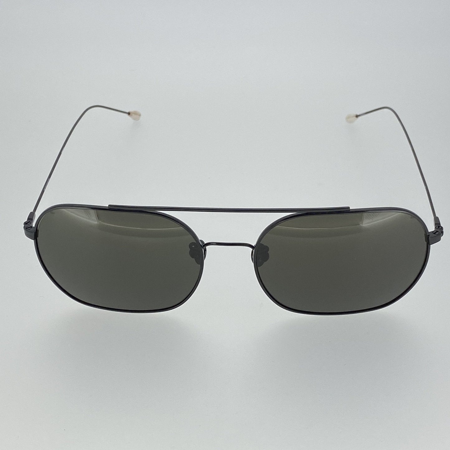Ann Demeulemeester Sunglasses Shiny Black and Grey