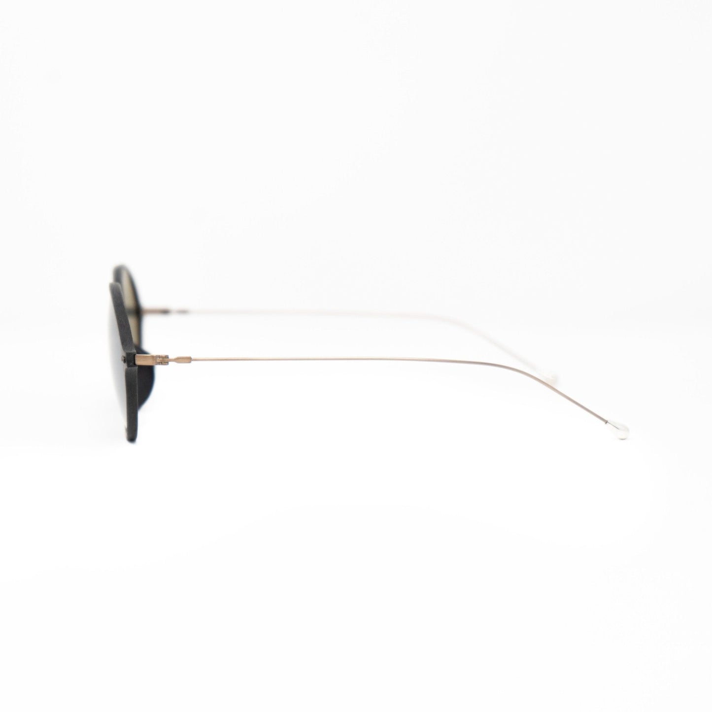 Ann Demeulemeester Sunglasses Oval Black and Grey Mirror AD64C2SUN